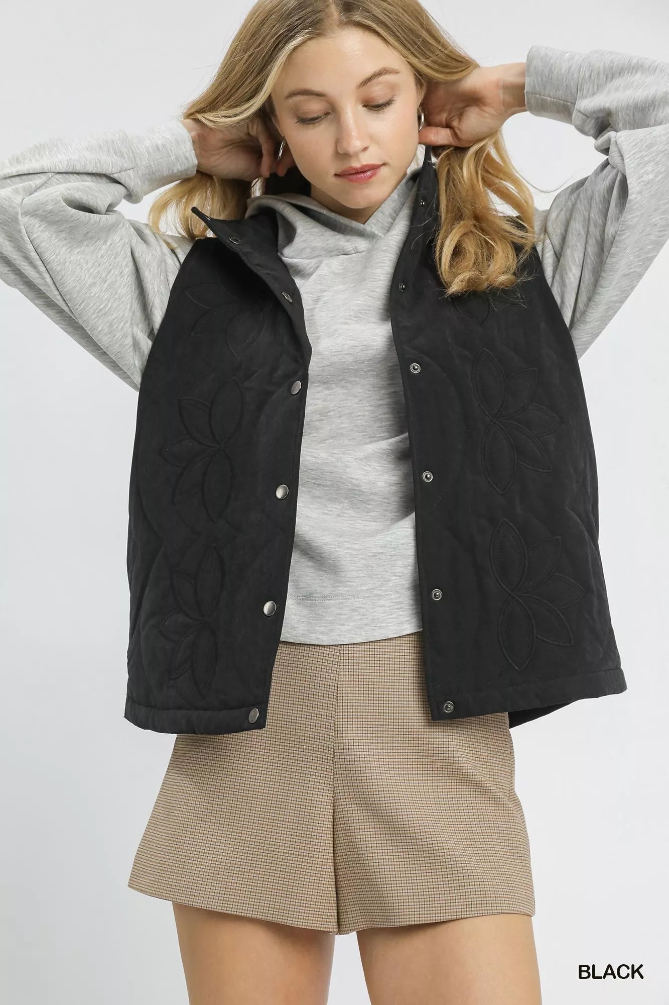 Ladies' Padded Stitched Gilet - BritishElegance