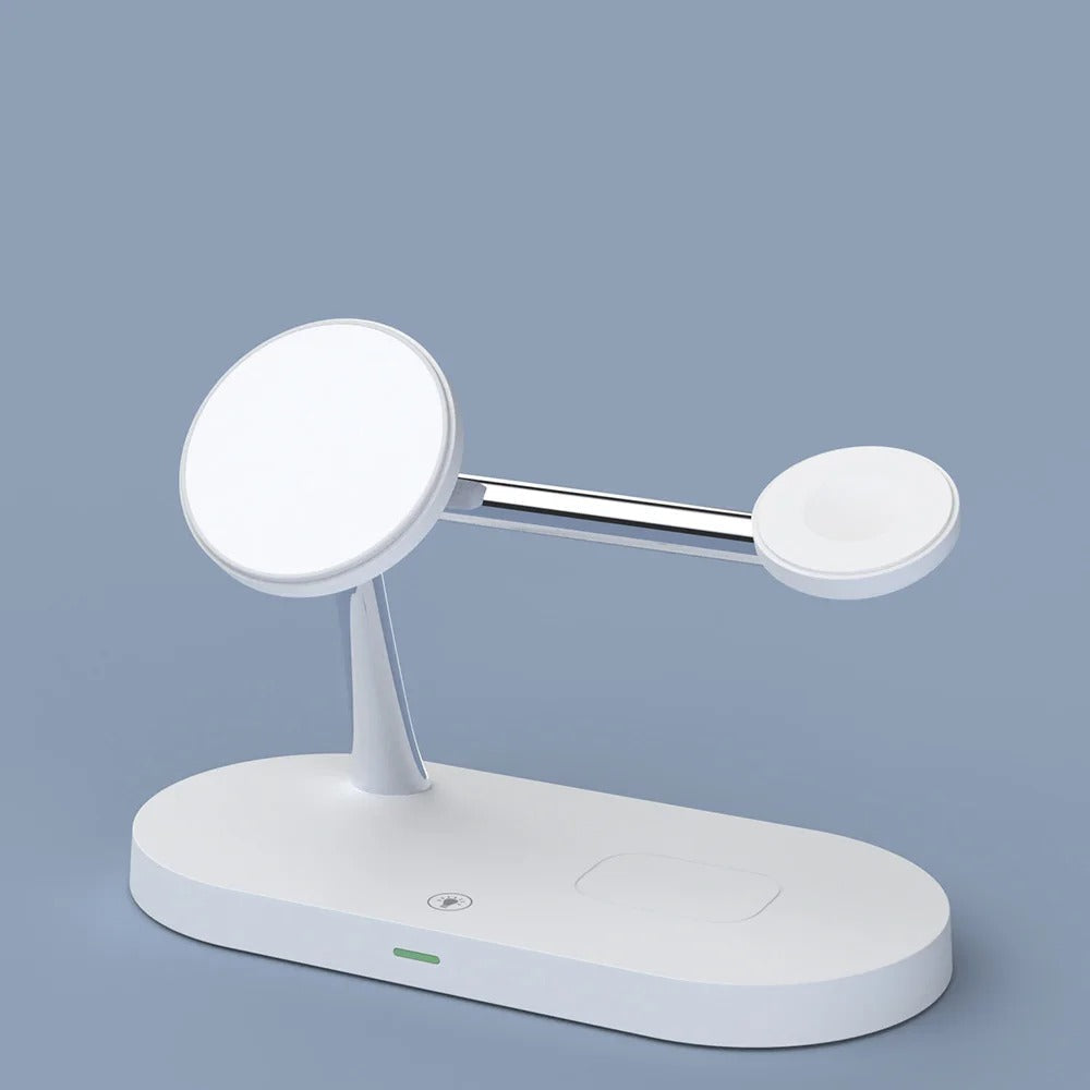 Versatile 5-in-1 Charging Dock with LED Nightlight