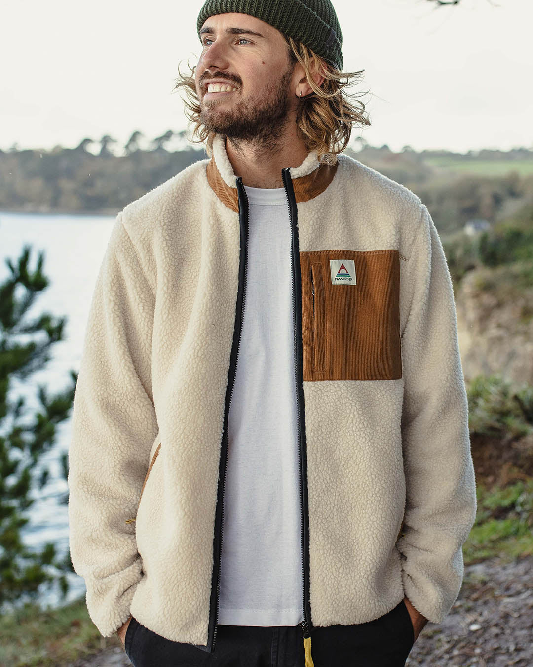 Men's Classic Fleece Zip Up Jacket - Warm Outdoor Coat - VogeLuxe