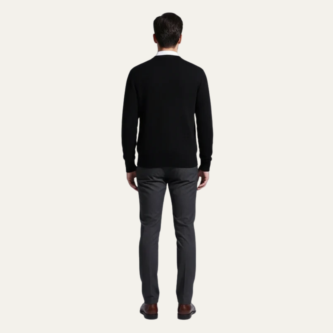 VogeLuxe | Men’s Short Sleeve Waffle Knit Crew Neck Top