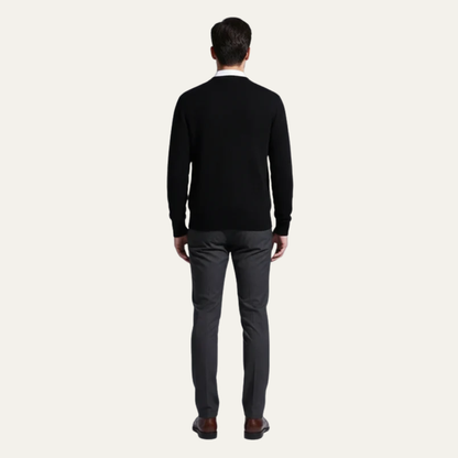 VogeLuxe | Men’s Short Sleeve Waffle Knit Crew Neck Top