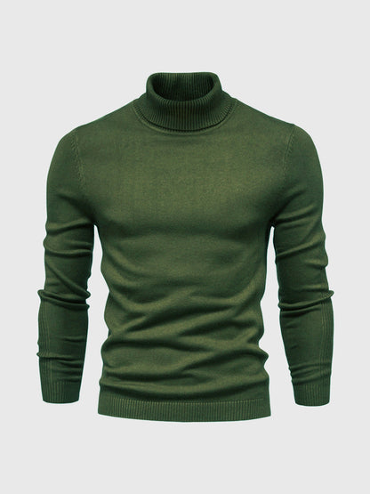 VogeLuxe | Men’s Slim Fit Lightweight Knit Turtleneck Sweater