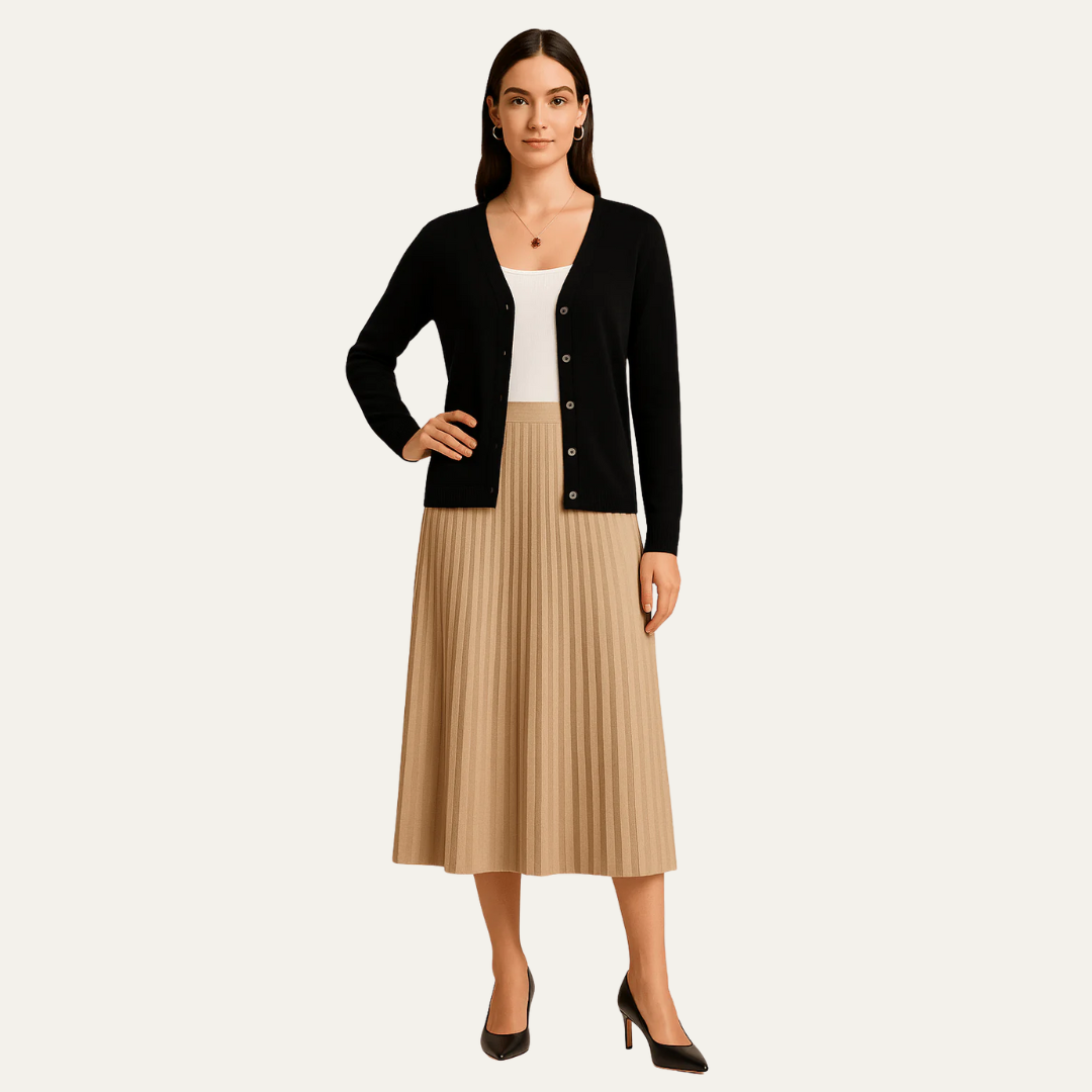 VogeLuxe | Women’s Classic Button-Front Cardigan