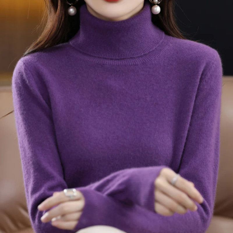 Soft Women's Winter Wool Sweater
