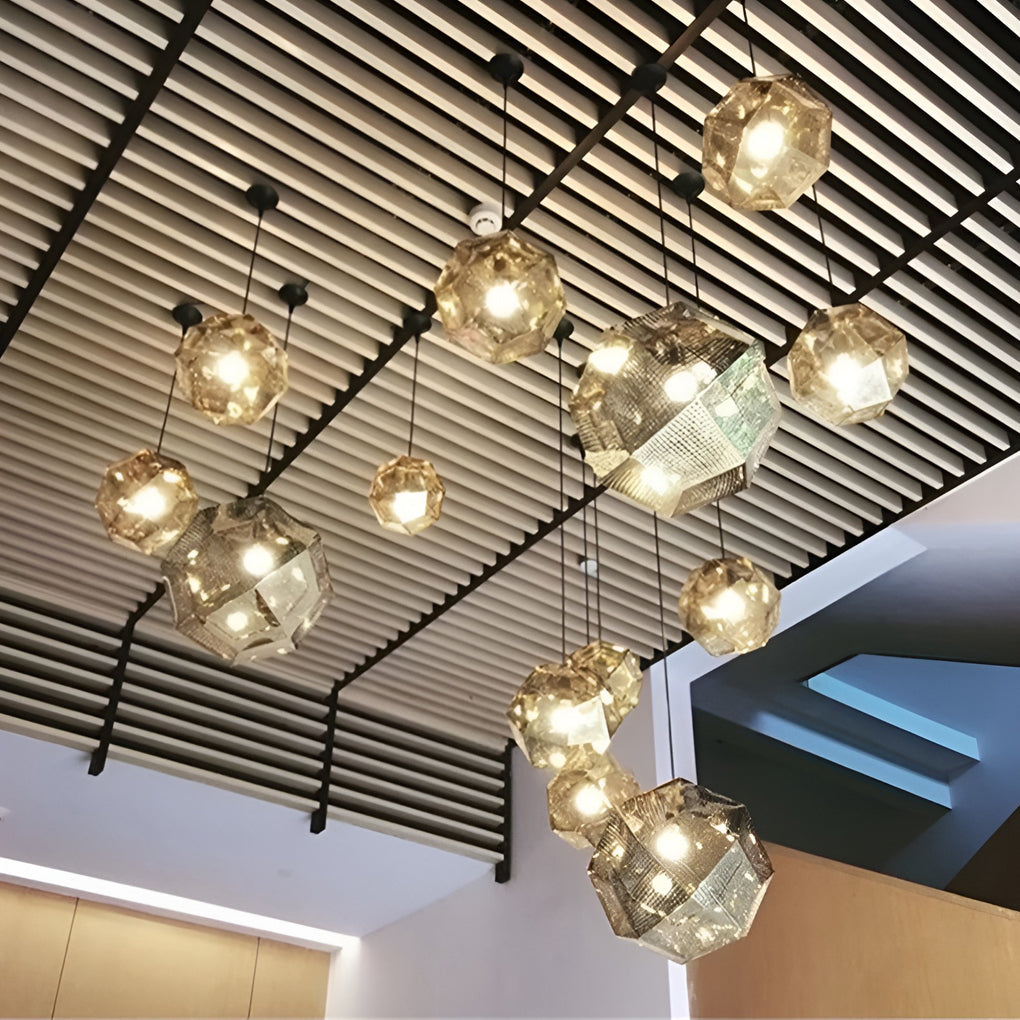 Modern Round Metal Pendant Light Fixture