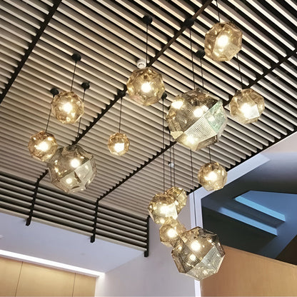 Modern Round Metal Pendant Light Fixture