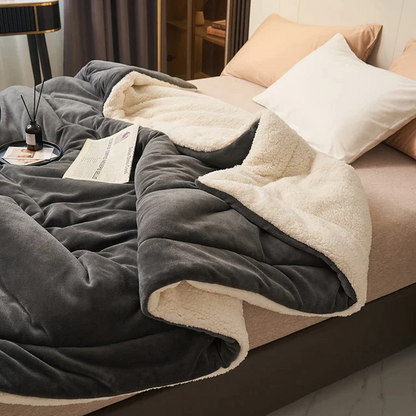 Soft Plush Reversible Blanket