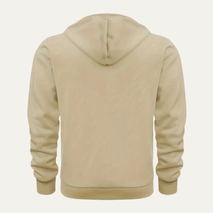 VogeLuxe | Men’s Utility Pocket Hooded Partial Zip Sweatshirt