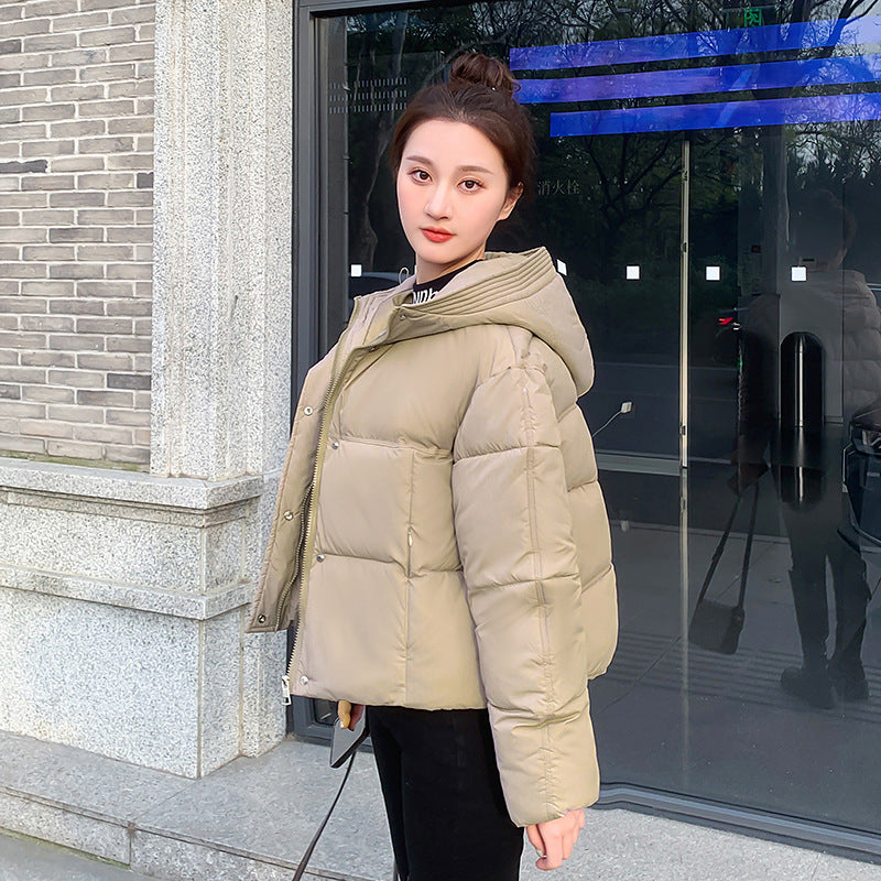 Warm Short Parka Jacket For Women Everyday Wear