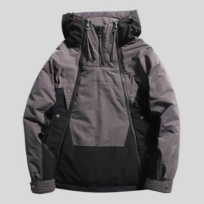 VogeLuxe | Men’s Technical Pullover Anorak Jacket
