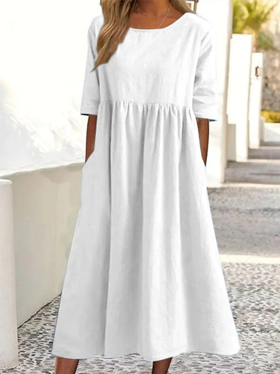 Casual Sleeveless Summer Dress for Women
