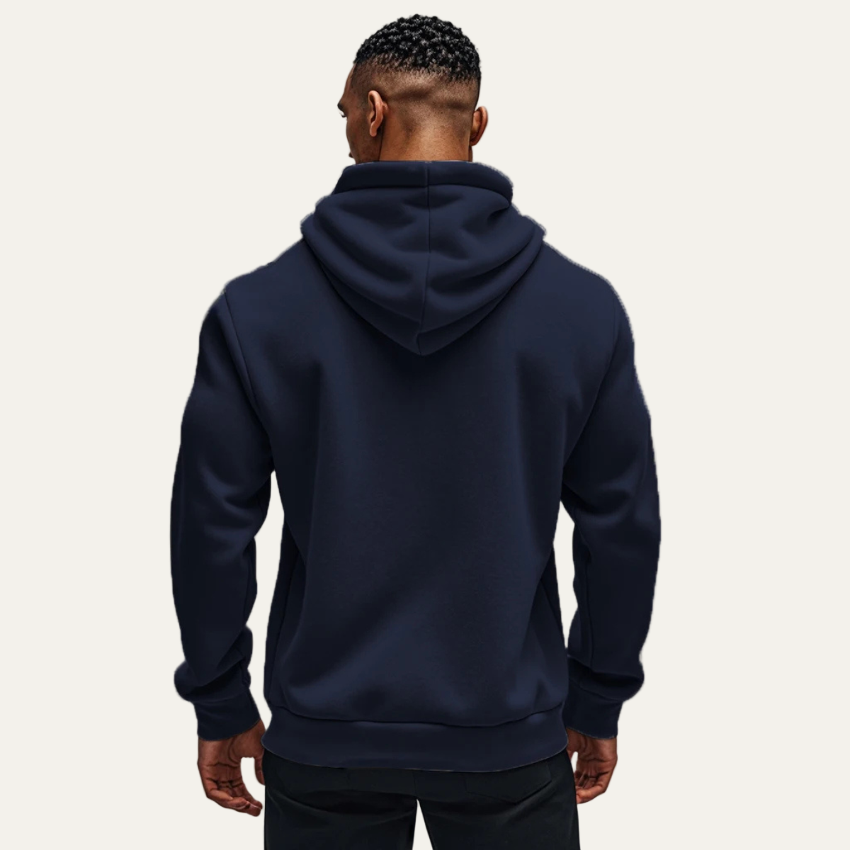 VogeLuxe | Men’s Warm Corduroy Bomber Jacket with Patch Pockets