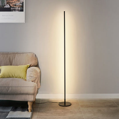 Bright Adjustable LED Floor Lamp with Remote Control - VogeLuxe