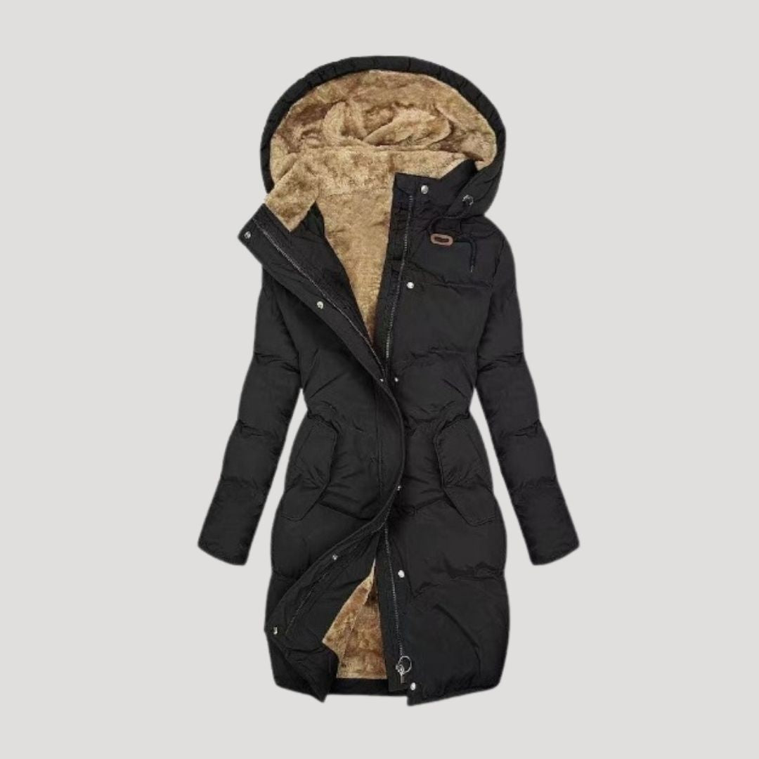 Cozy Faux Fur Insulated Women's Winter Coat