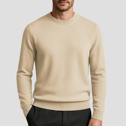 VogeLuxe | Men’s Slim Fit Long Sleeve Crewneck Sweater