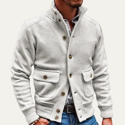 VogeLuxe | Men’s Knitted Cardigan Jacket