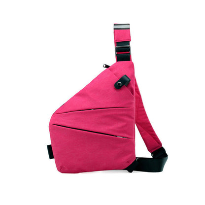 Practical Travel Sling Bag With Safe Pockets