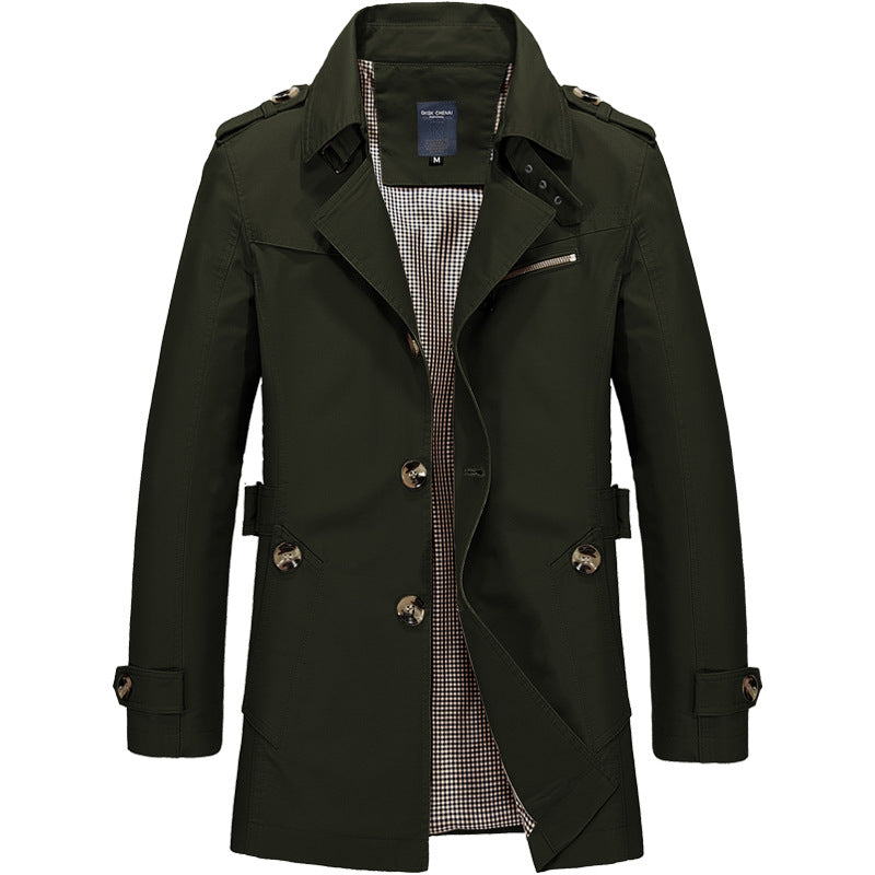 Enzo - Windbreaker Jacket with Fleece Lining
