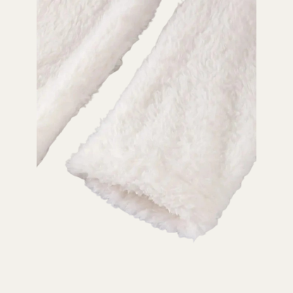 VogeLuxe | Women’s Fuzzy Christmas Tree Sherpa Lounge Top