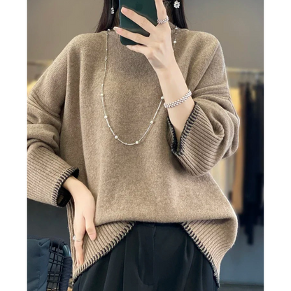 Cozy Warm Women's Knit Turtleneck Sweater