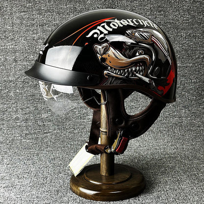 Lightweight Urban Half Face Helmet With Easy Release