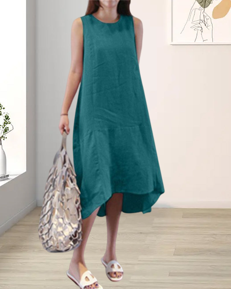 Lightweight Women's Cotton Sundress - VogeLuxe