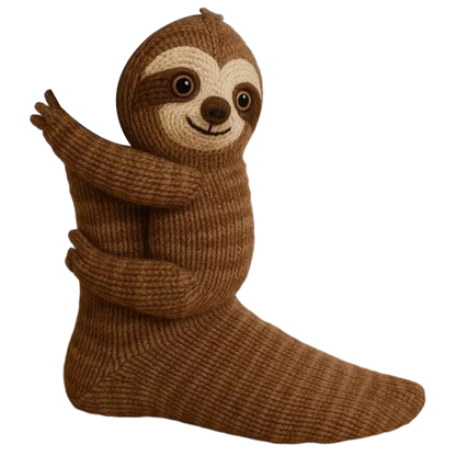 Fun Plush Animal Hug Socks