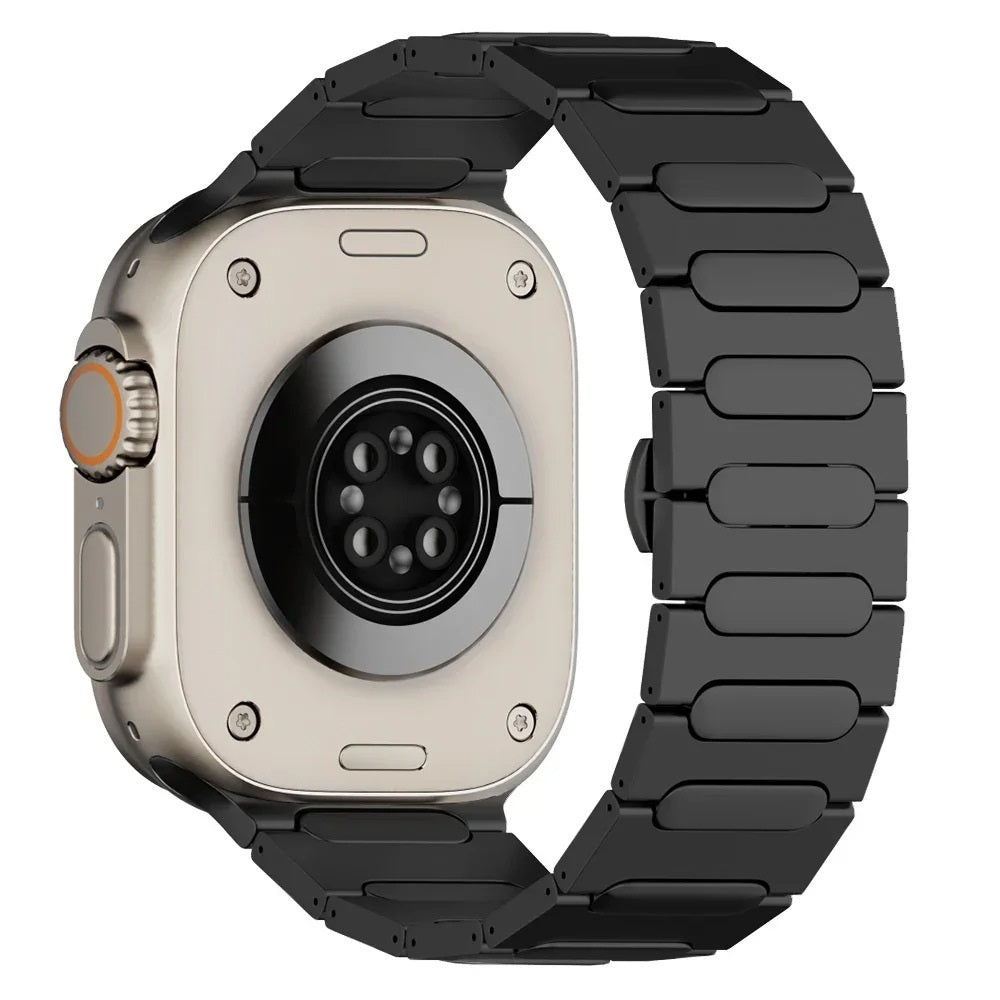 Durable Titanium Apple Watch Band With Secure Clasp