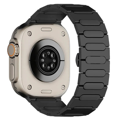 Durable Titanium Apple Watch Band With Secure Clasp