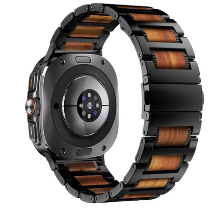Genuine Leather Brown Strap For Samsung Watch Ultra