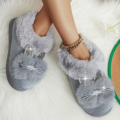 Cozy Fuzzy Women's Slipper Shoes