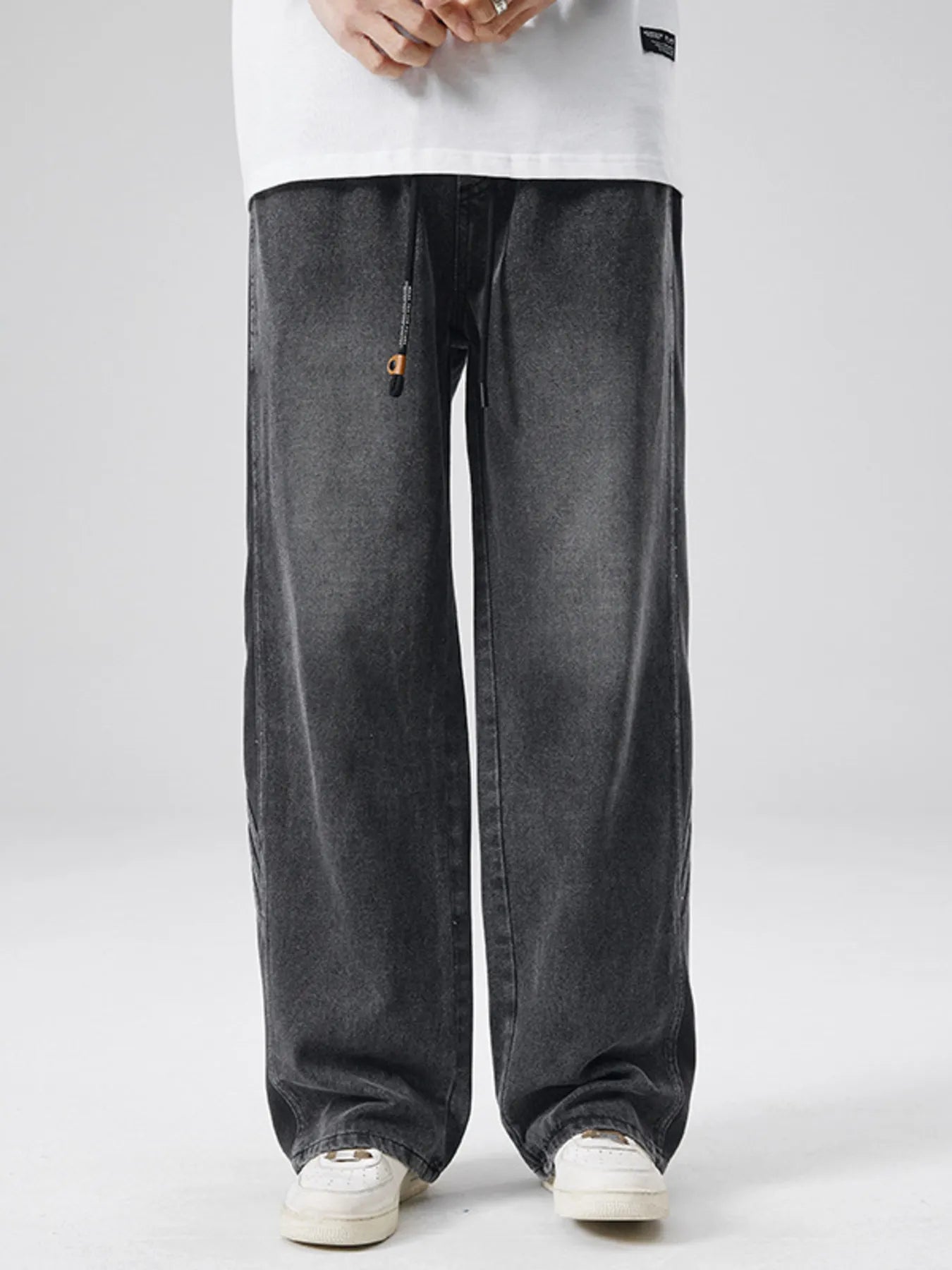 Classic Relaxed Fit Straight Leg Jeans - VogeLuxe