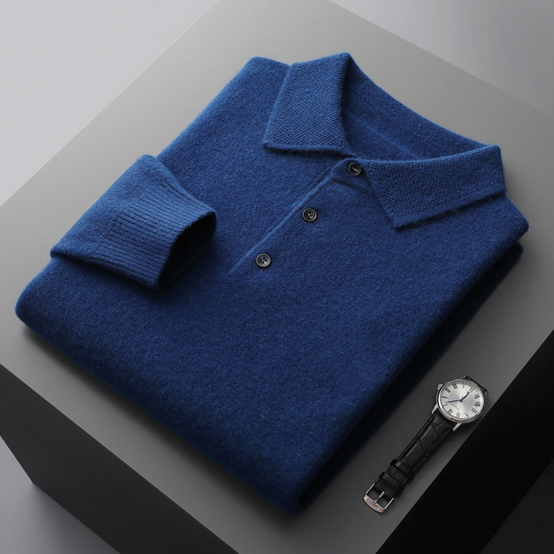 Premium Soft Merino Wool Polo Shirt