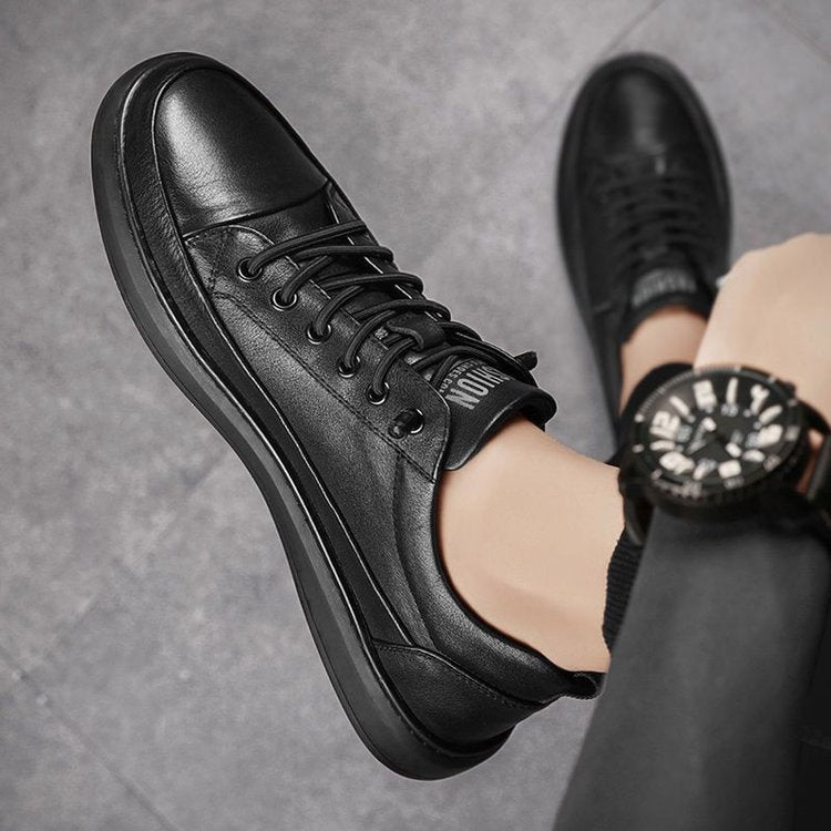Authentic Leather Mens Comfort Shoes