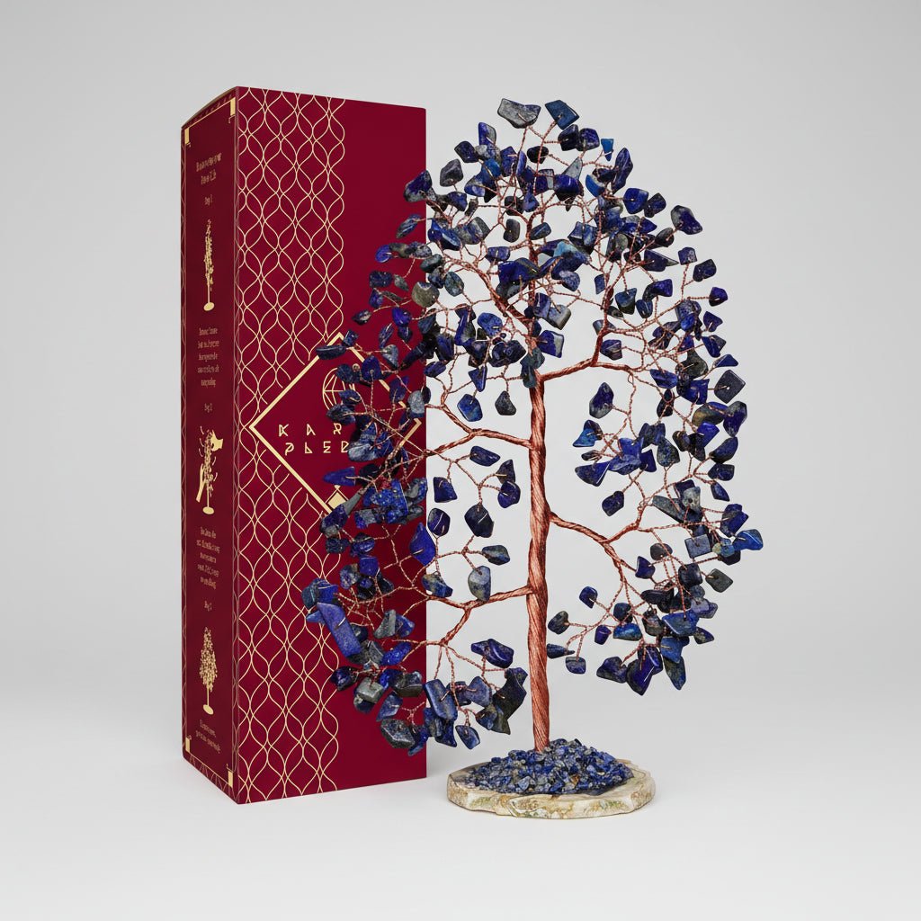 Healing Crystal Gemstone Tree Figurine Decoration
