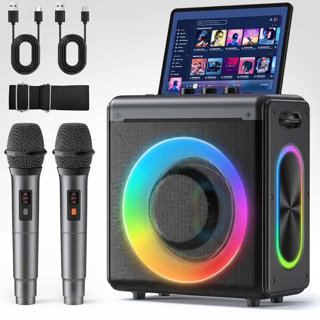 Portable Wireless Karaoke Speaker System - VogeLuxe