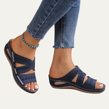 VogeLuxe | Women’s Open Toe Wedge Sandals
