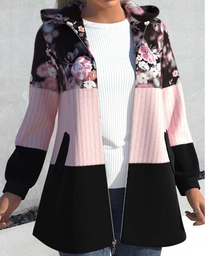 Warm Long Hooded Cardigan for Women - VogeLuxe