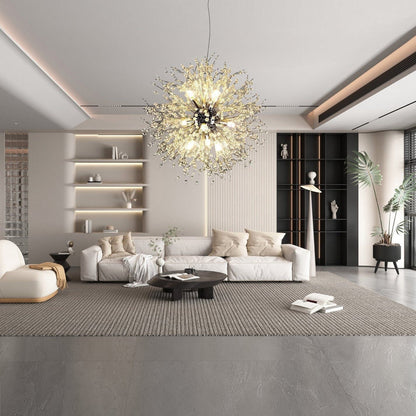 Modern Floral Hanging Light - VogeLuxe