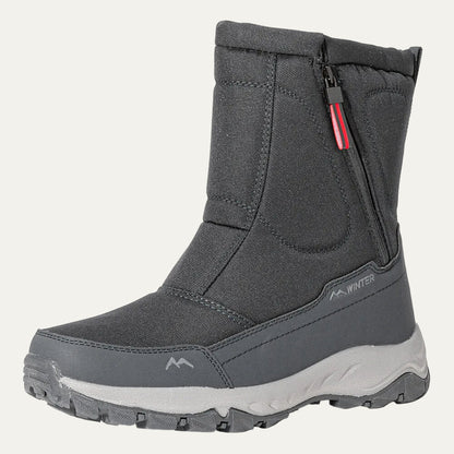 VogeLuxe | Women’s Mid Calf Quilted Winter Snow Boots