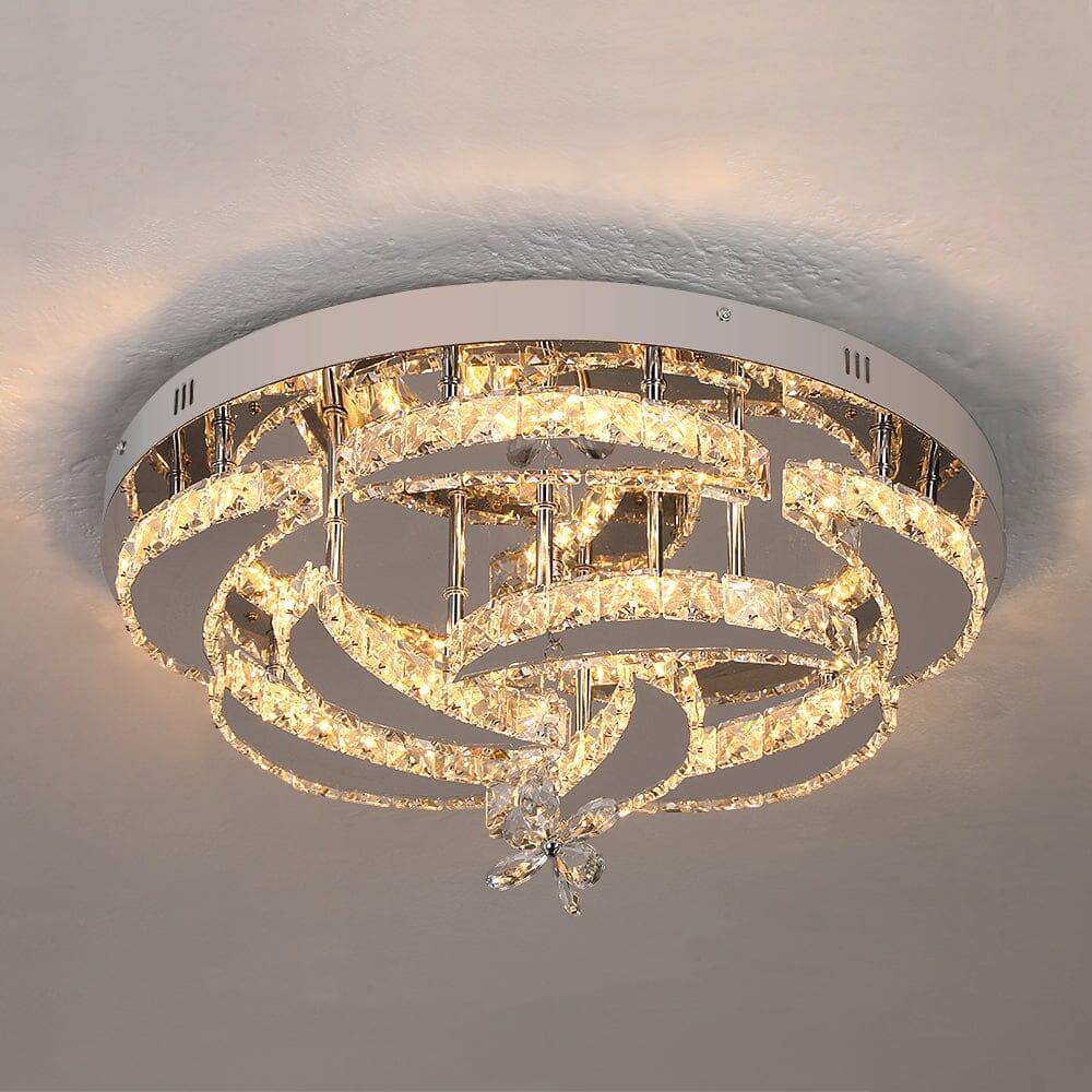 Luxurious Glass Drop Ceiling Chandelier