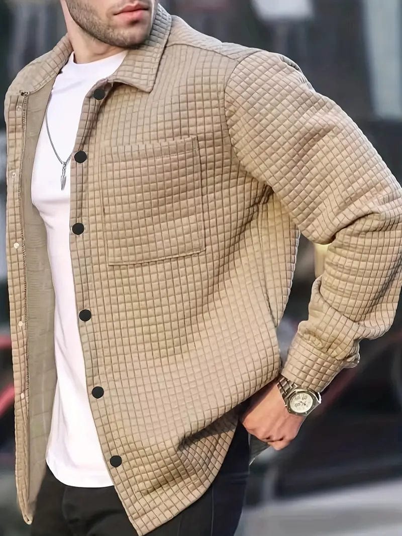 Stylish Men's Casual Jacket Modern Fit