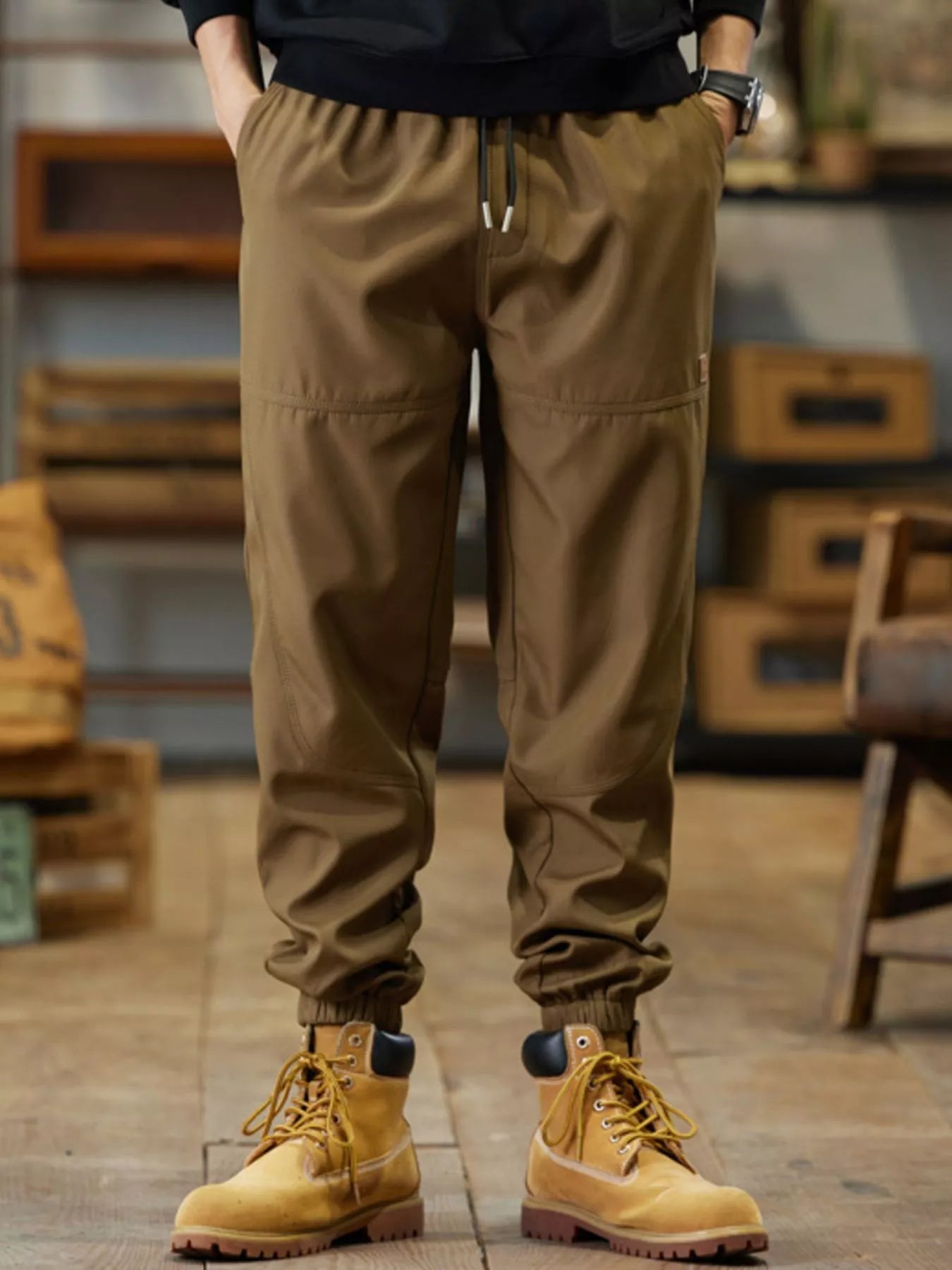 Men's Comfort Fit Stretch Joggers - VogeLuxe