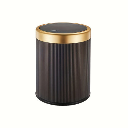 Premium Round Waste Basket | Touch-Top Kitchen Trash Can