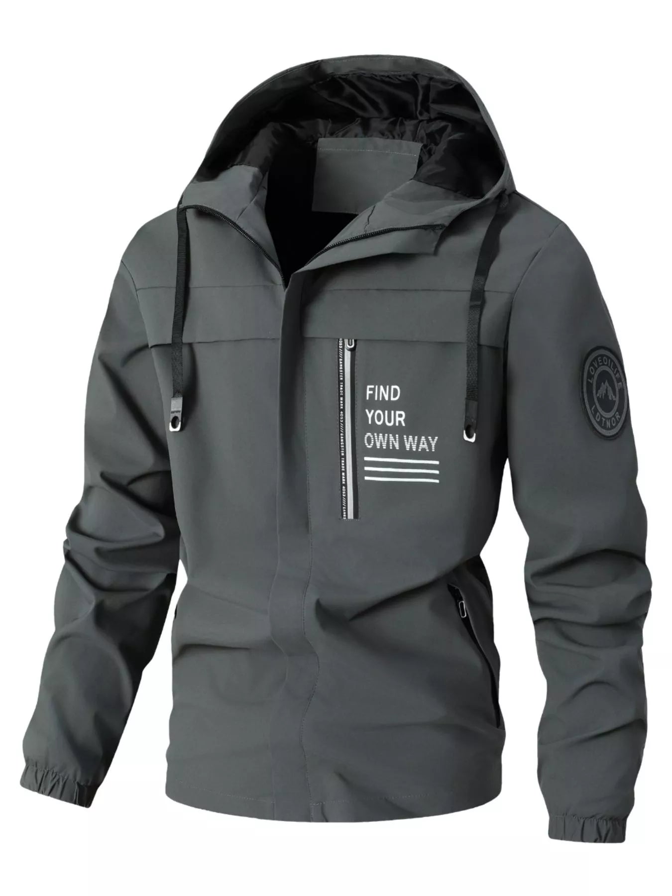 Large Size Waterproof Men's Coat