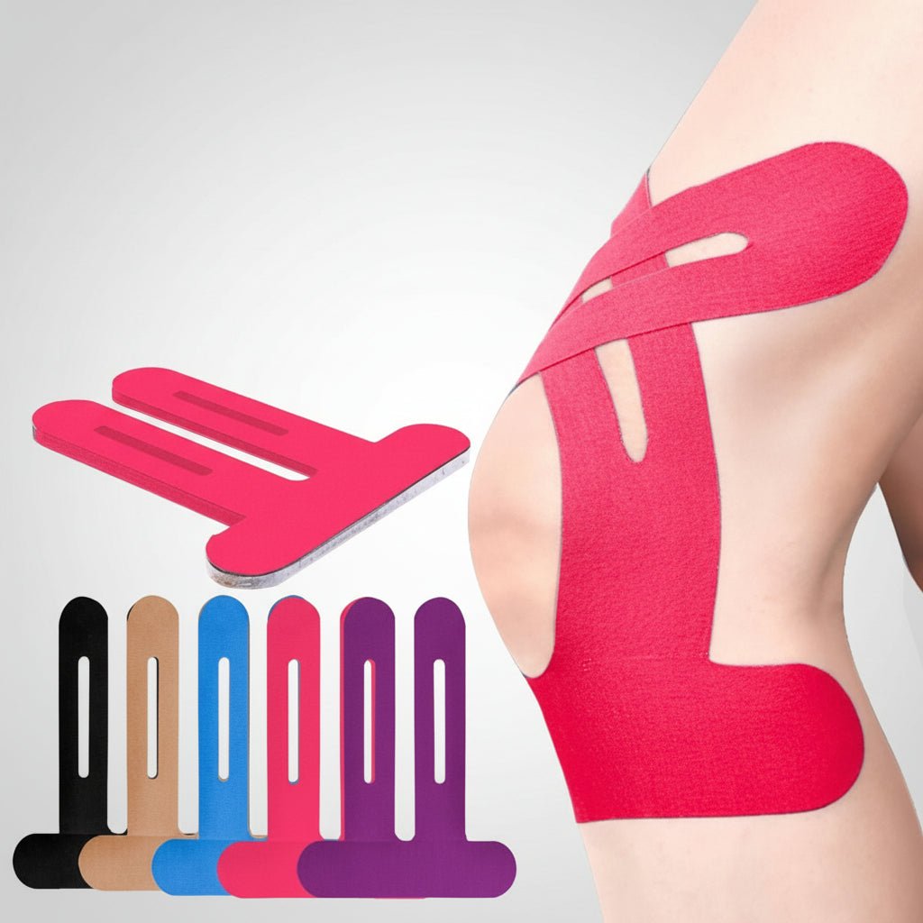 Athletic Knee Support Wrap Precut Sports Injury Relief