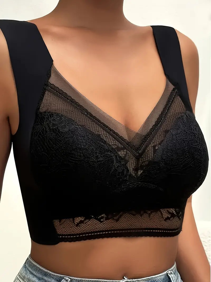 High-Impact Supportive Wireless Sports Bra