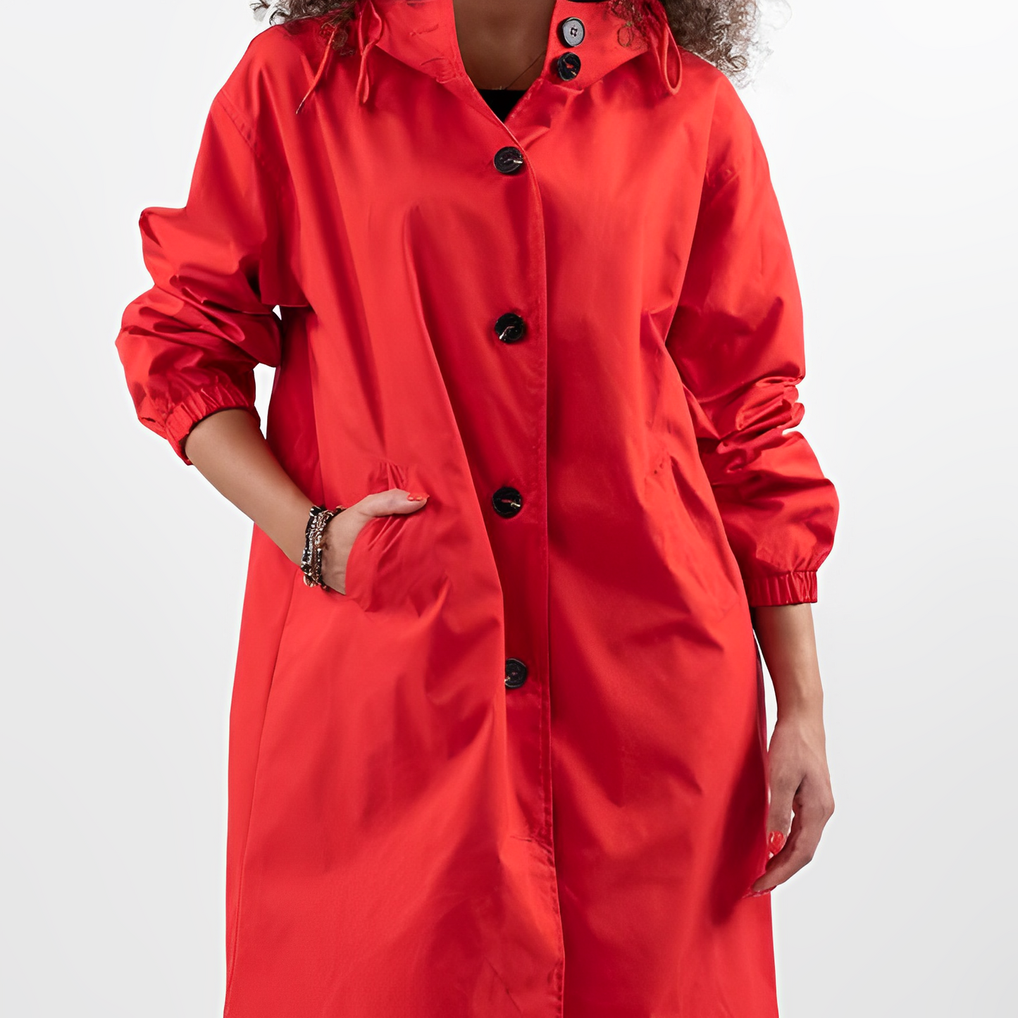 Waterproof Women's Parka with Adjustable Hood