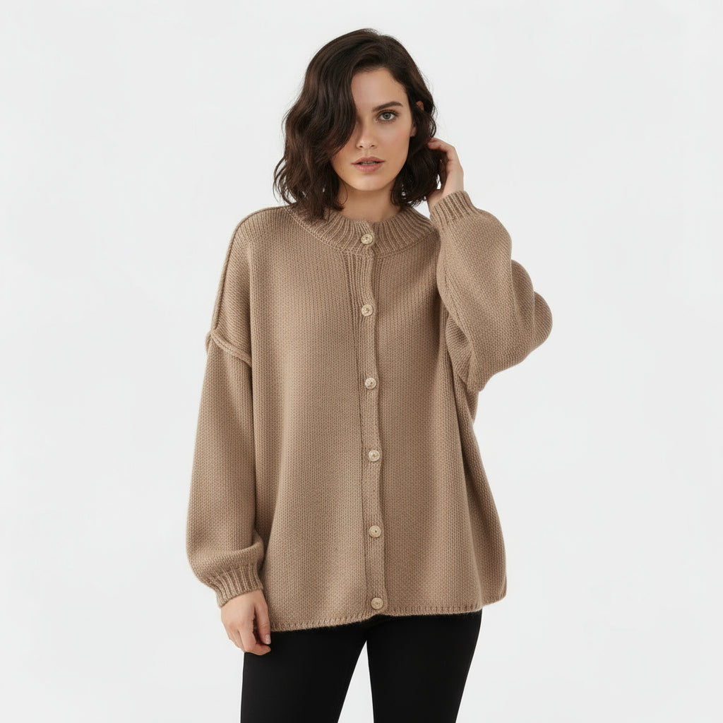 Cozy Oversized Open Cardigan for Women