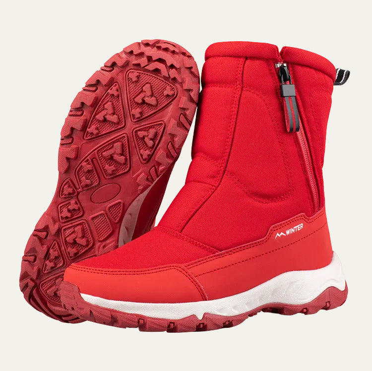 VogeLuxe | Women’s Mid Calf Quilted Winter Snow Boots
